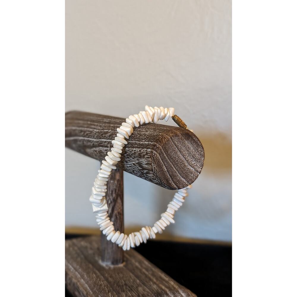 Vintage Shell Large Mens' Bracelet or Ladies' Anklet